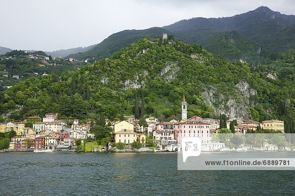 View of Varenna  Lake Como  Lombardy  Italian Lakes  Italy  Europe
