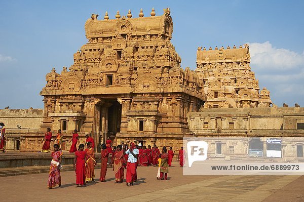 Bridhadishwara temple  UNESCO World Heritage Site  Thanjavur (Tanjore)  Tamil Nadu  India  Asia