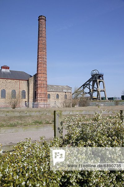 'Headstocks  Pleasley Colliery