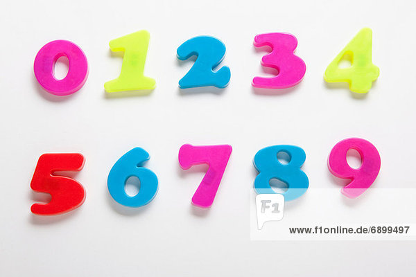 Fridge magnet numbers