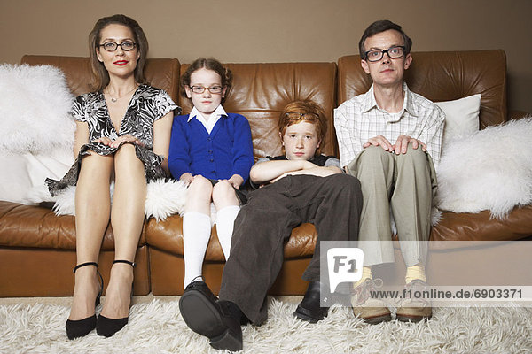 Porträt der Familie