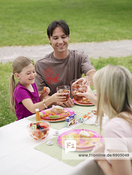 Portrait Family Outdoors