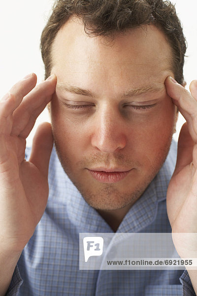 Man with Headache