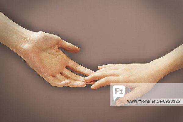 Hands Touching Fingertips