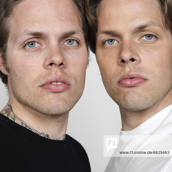 Portrait of Twin Brothers