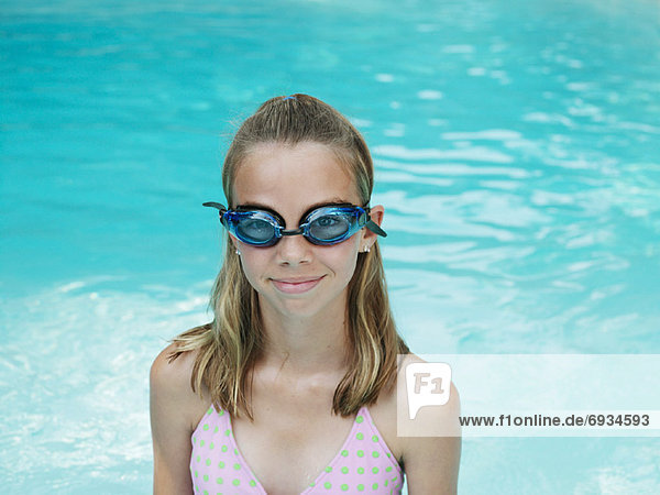 Girl in Swimming Pool