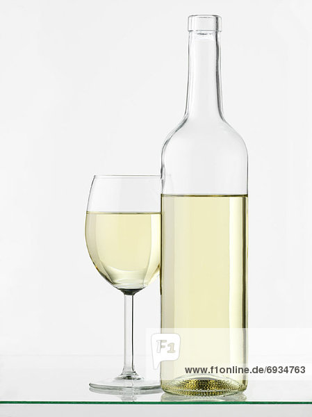 Glas  Wein  Flasche