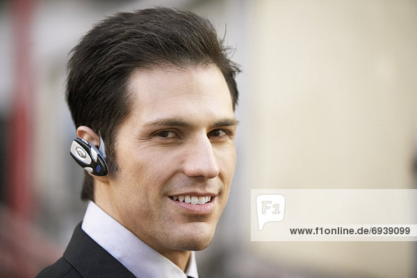 Businessman with Headset