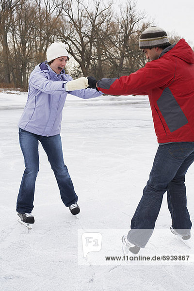 Couple Skating