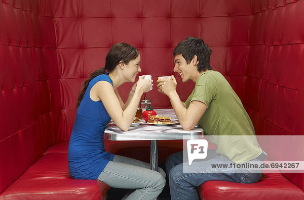 Paar im Restaurant