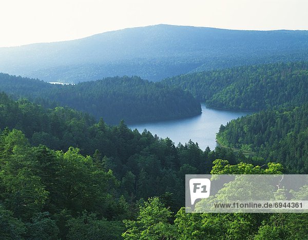Lake Penketo  Hokkaido Prefecture  Honshu  Japan