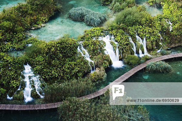 Kroatien  Lower Falls