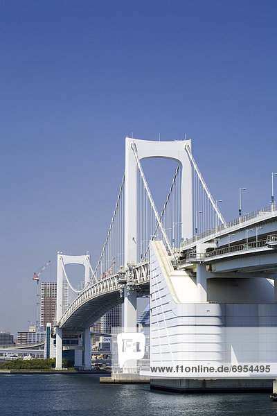 Rainbow Bridge  Tokyo  Japan