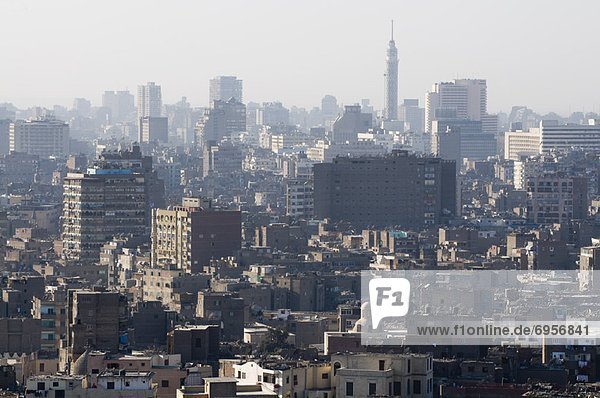 Kairo  Hauptstadt  Großstadt  Ansicht  Zitadelle  Ägypten