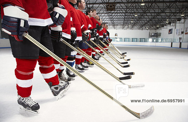 Teamwork Nationalhymne Hockey