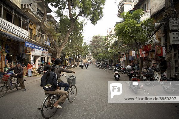 Street Scene  Hanoi  Vietnam