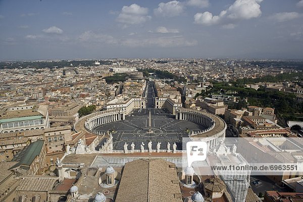 Petersdom  Rom  Hauptstadt  Vatikan  Italien