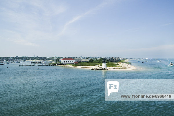 Vereinigte Staaten von Amerika  USA  Leuchtturm  Insel  zeigen  Massachusetts  Nantucket