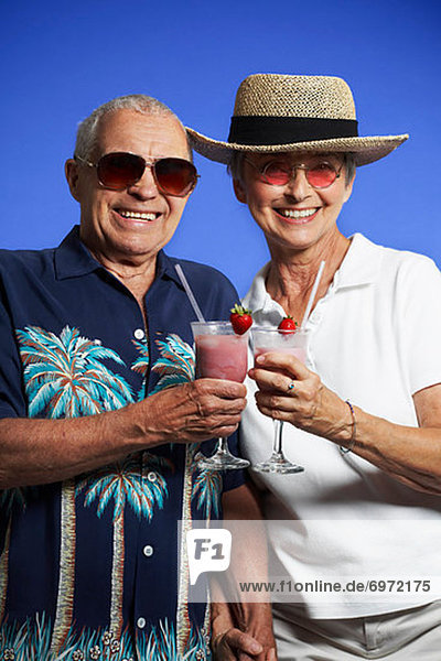Couple With Cocktails