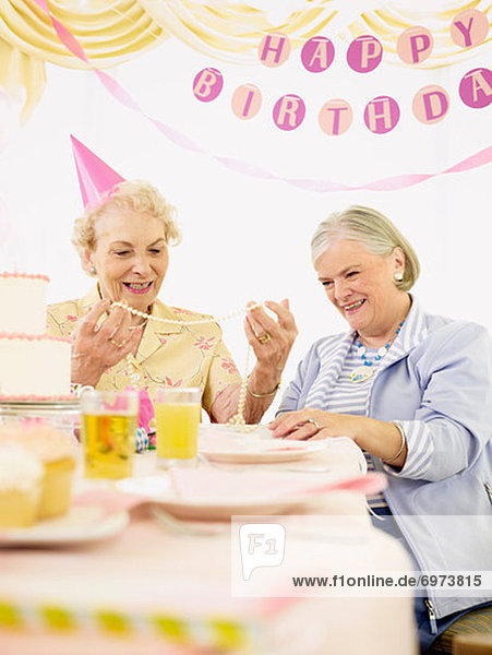 Birthday Party at Retirement Home