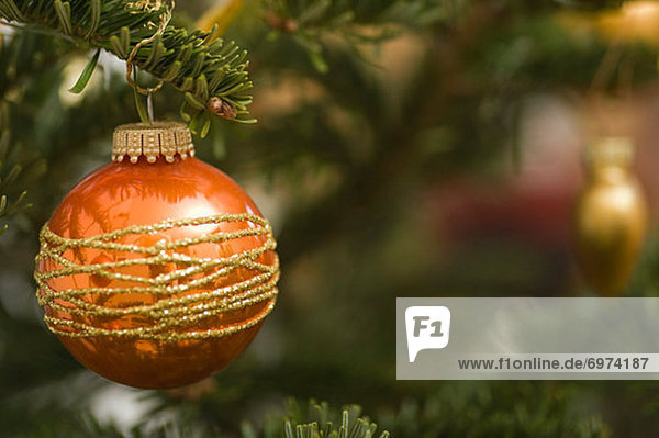 Close-up, Weihnachten, Weihnachtsbaum, Tannenbaum, Dekoration