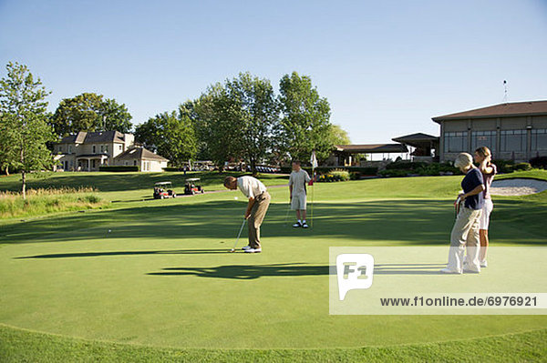 People Playing Golf  Burlington  Ontario  Canada
