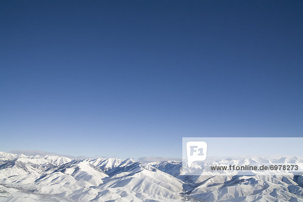 Vereinigte Staaten von Amerika  USA  Ansicht  Berg  Gebirgszug  Idaho