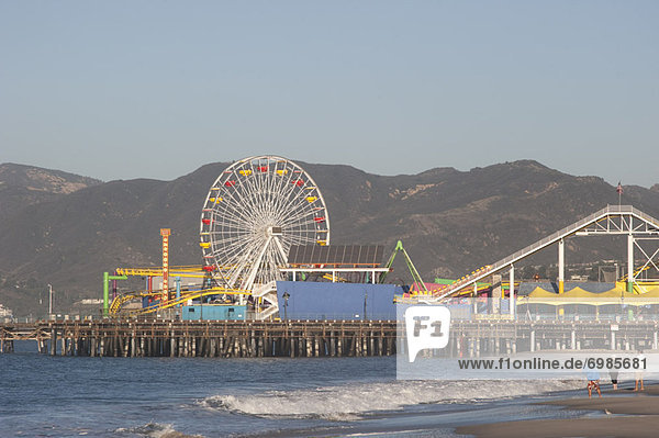 Vereinigte Staaten von Amerika USA Freizeitpark Kalifornien Los Angeles County Santa Monica