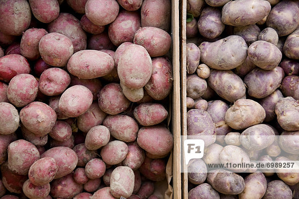 Kartoffeln an Bauern-Markt