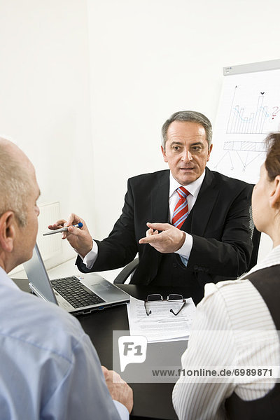 Businesspeople in Consultation