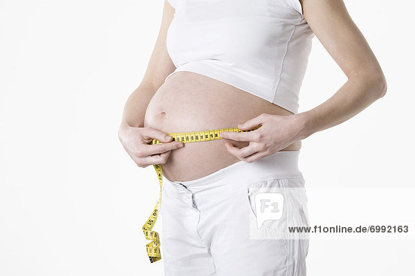 Schwangeren Bauch Messung