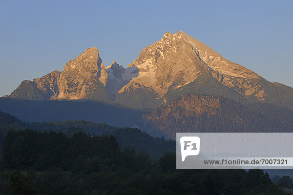 Bayerische Alpen  Berchtesgaden  Berchtesgadener Land  Deutschland  Oberbayern