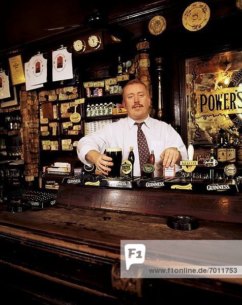 Barman  Toners Pub  Dublin  Co Dublin  Ireland