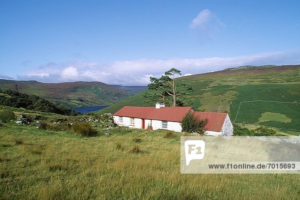 Traditional Cottages  Lough Dan  Co Wicklow