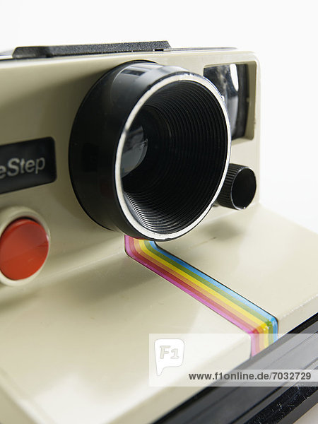 Close-Up of Instant Camera