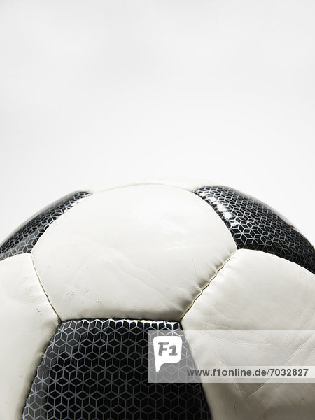 Close-Up of Soccer Ball