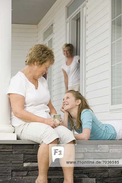 Grandmother  Mother And Daughter