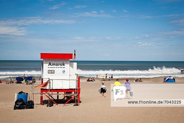 Beach Pinamar Argentina