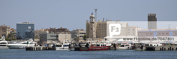 Hafen Port Vell  Barcelona  Katalonien  Spanien  Europa