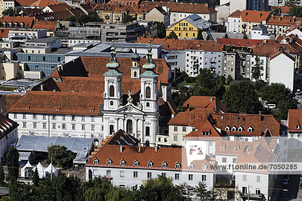 Wallfahrtskirche Mariahilferkirche in Graz Stadtansicht Landeshauptstadt Graz Steiermark Österreich Europa