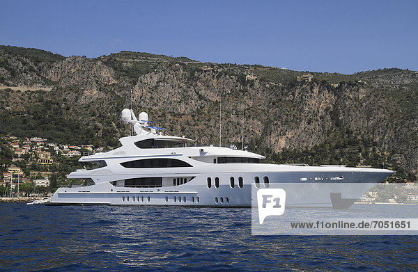 'Motor yacht ''Lady Linda''  built by shipyard Trinity Yachts  length 56.69m  built in 2012  at Cap Ferrat  CÙte d'Azur  France  Mediterranean  Europe'