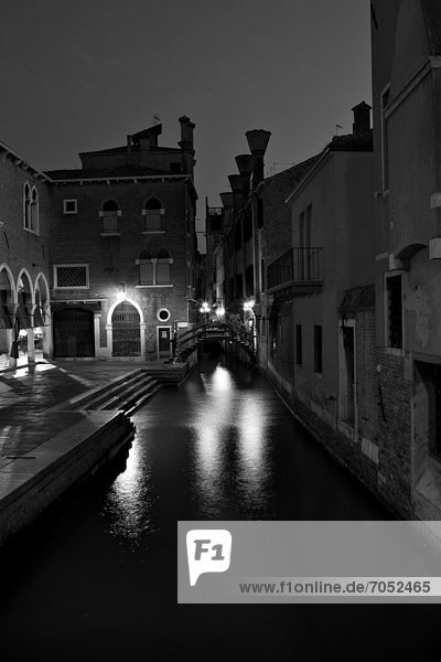 Schwarzweiß Europa UNESCO-Welterbe Venetien Italien