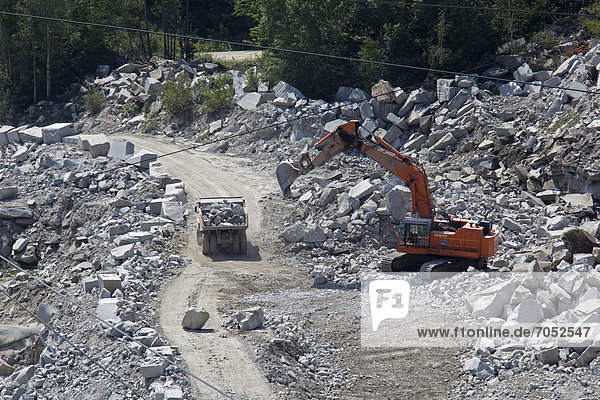 Granitsteinbruch der Rock of Ages Corporation Graniteville Vermont USA