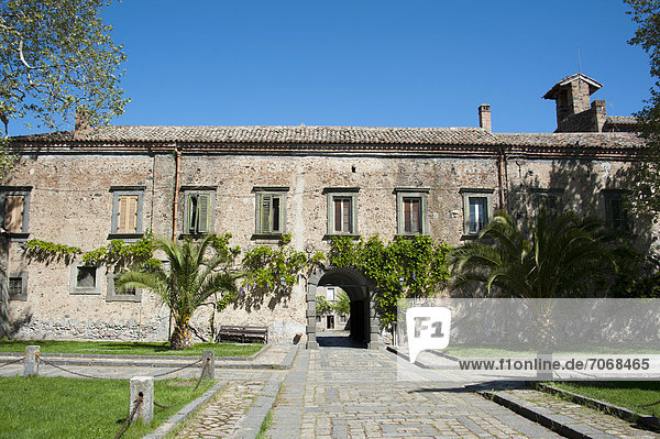 Castello dei Nelson  Kastell  Burg  Festung  Maniace  Bronte  Sizilien  Italien  Europa