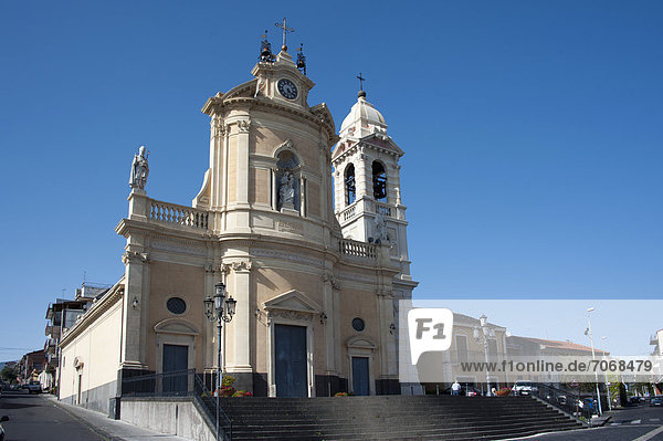 Kirche Chiesa della Guardia  Belpasso  Provinz Catania  Sizilien  Italien  Europa