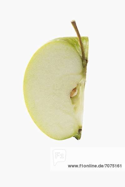 Ein Viertel Apfel