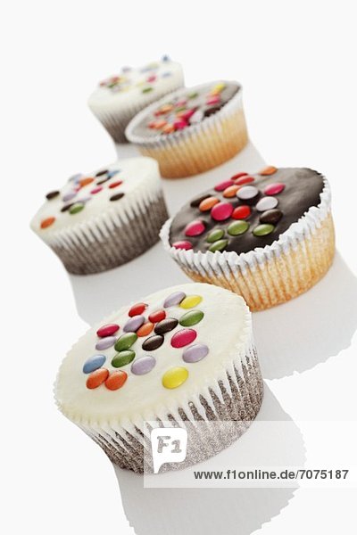 Colourful cupcakes
