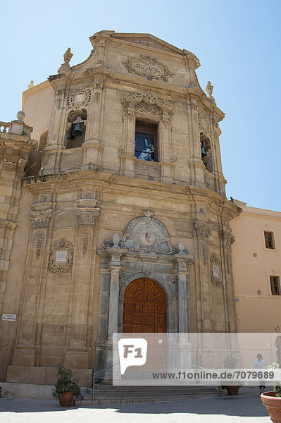 Church  Chiesa dell'Addolorata  Marsala  Trapani Province  Sicily  Italy  Europe
