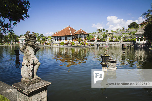 Indonesien  Bali  Blick auf den Königspalast Ujung Water Palace