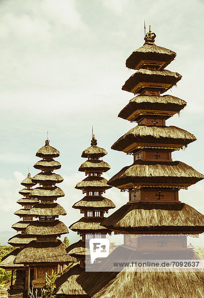Indonesia  Bali  View of pagoda in Mother Temple of Besakih